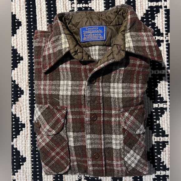 Country Traditional’s by Pendleton Vintage Flannel - Picture 1 of 3